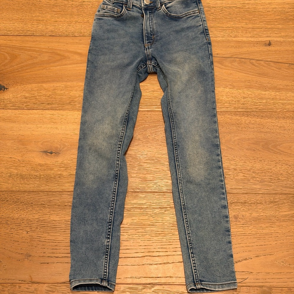 Soft and Stretchy Skinny Blue Jeans